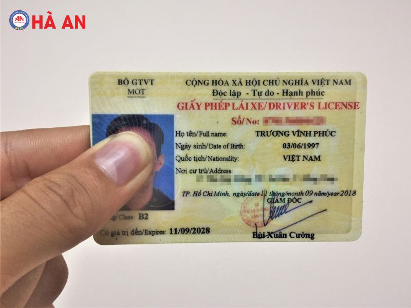 Làm giấy phép lái xe hạng B2 – Giấy phép lái xe có thời hạn 10 năm