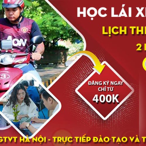 Học lái xe máy A1 tại Hà Nội